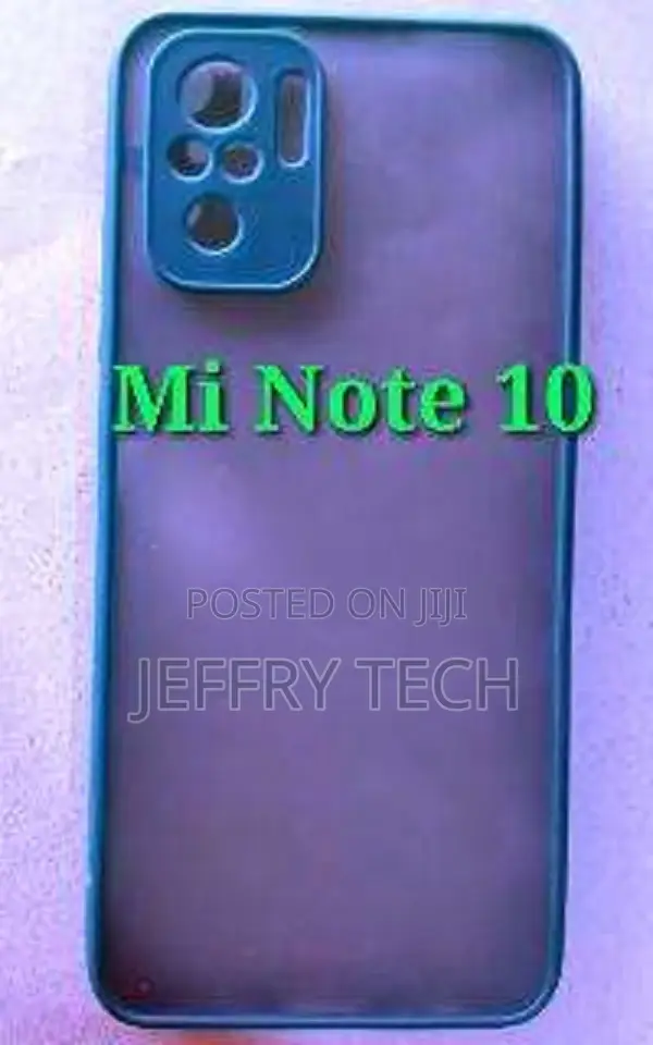Back Cover for Xiaomi Redmi Note 10 Camera Protection Smoke