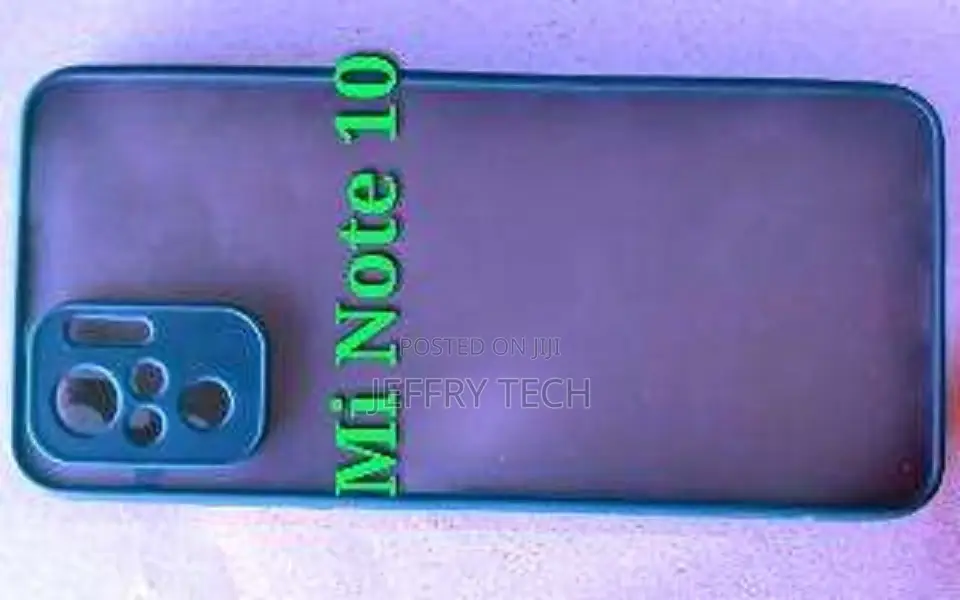 Back Cover for Xiaomi Redmi Note 10 Camera Protection Smoke