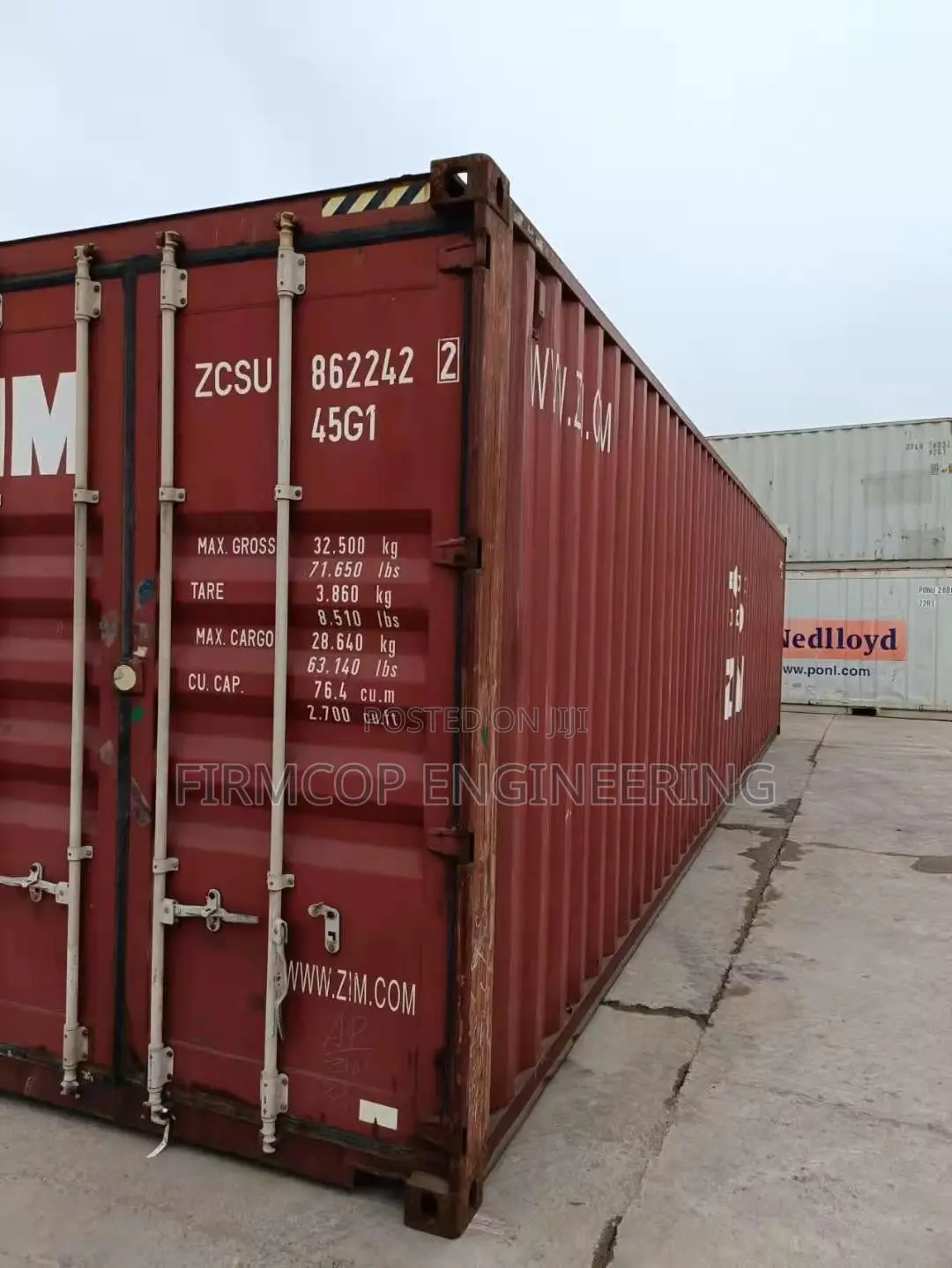 Cheap 40ft Container for Sale - Zim Line