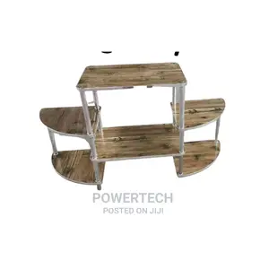 Brown Wooden Tv Stand*