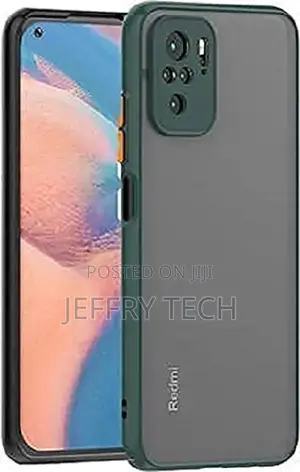Flexible Back Cover Case Compatible for Redmi (Dark Gree