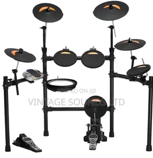 NUX DM4S 9-Piece Electronic Drum Kit With Mesh Snare