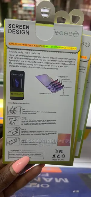 iPhone 11pro Privacy Screen Guards.