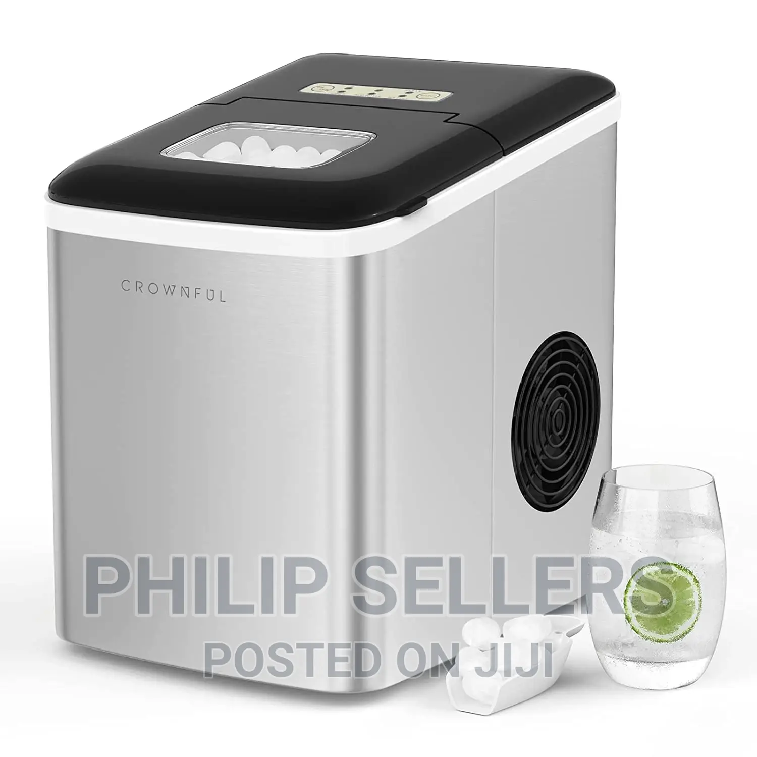Ice Cube Maker Machine Makes Square Ice (Ice Cubes)