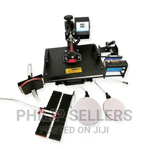 1 8 in 1 Combo Heat Press Machine A3 Heat Press Transfer Mac