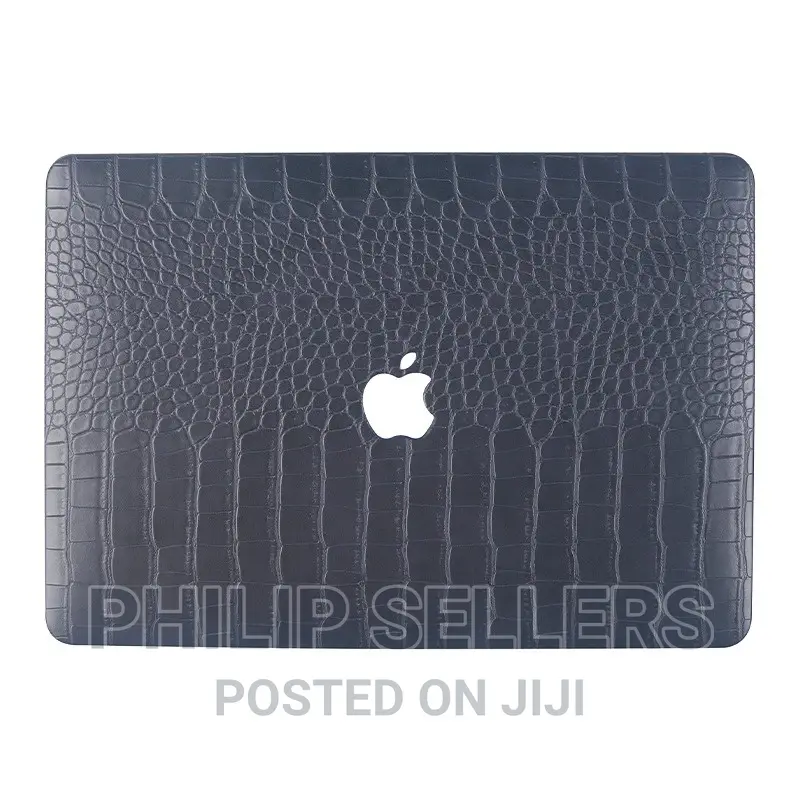 Personalized Green Faux Crocodile Leather Air 13 in Hard She