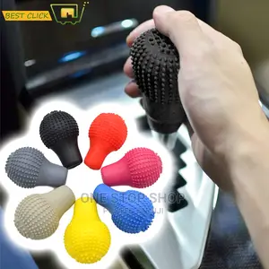 Durable Nonslip Soft Silicone Gear Knob Cover