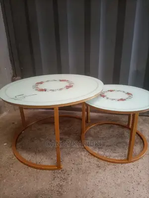 Flowered Nest Stools