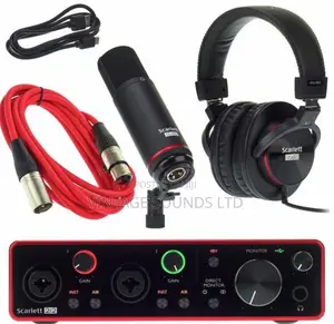 Focusrite Scarlett 2i2 Studio 3rd Gen Usb Audio Interface Bu