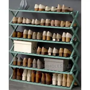 Foldable Multi Layer Bamboo Shoe Rack