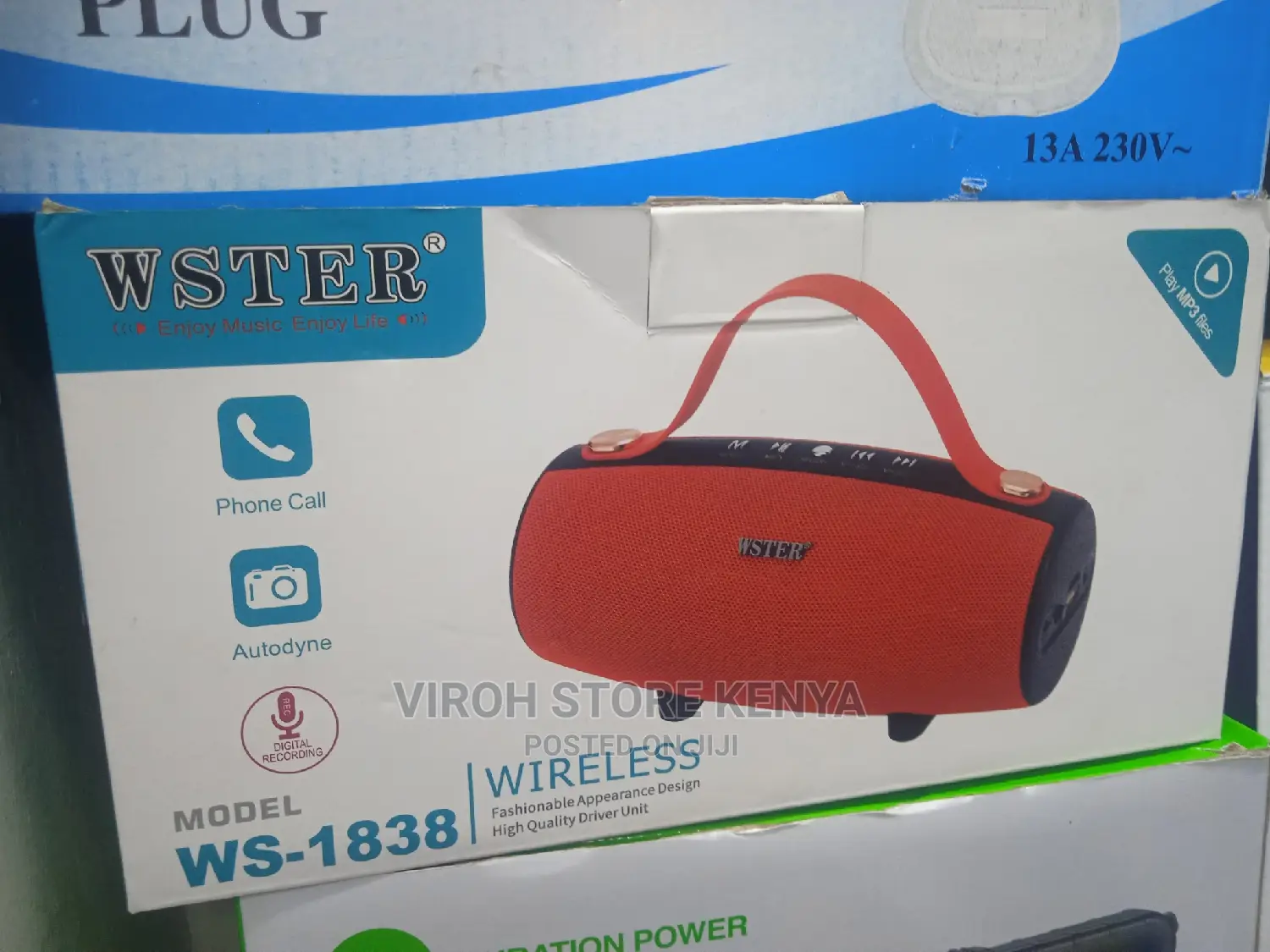 Webster WS-1838 Wireless Speaker