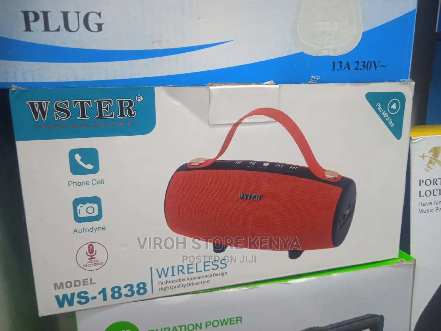 Webster WS-1838 Wireless Speaker