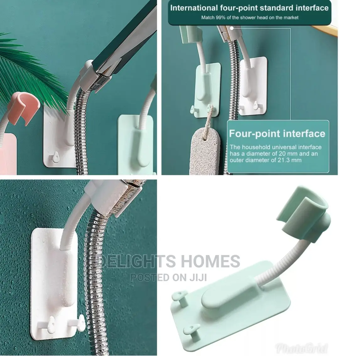 360 Degrees Adjustable Shower Head Holder