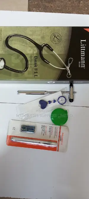 Medical Students Kit With Stethoscope