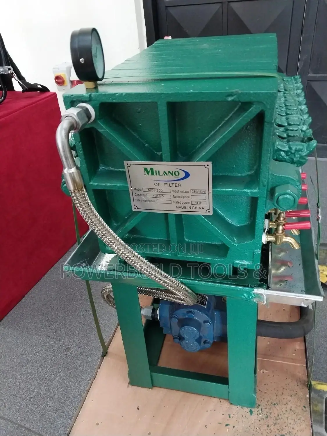Commercial Oil Filtering Machine