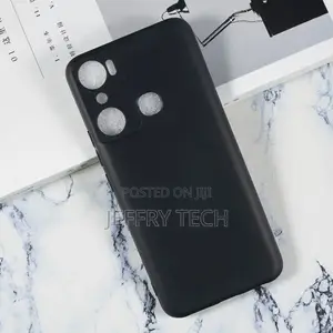 Black TPU Shell Cover for INFINIX HOT 20i - Silicone Case