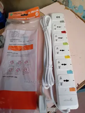 5way USB Surge Extension Cable