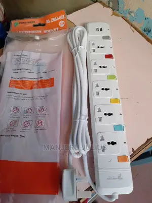 5way USB Surge Extension Cable