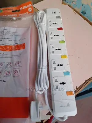 5way USB Surge Extension Cable