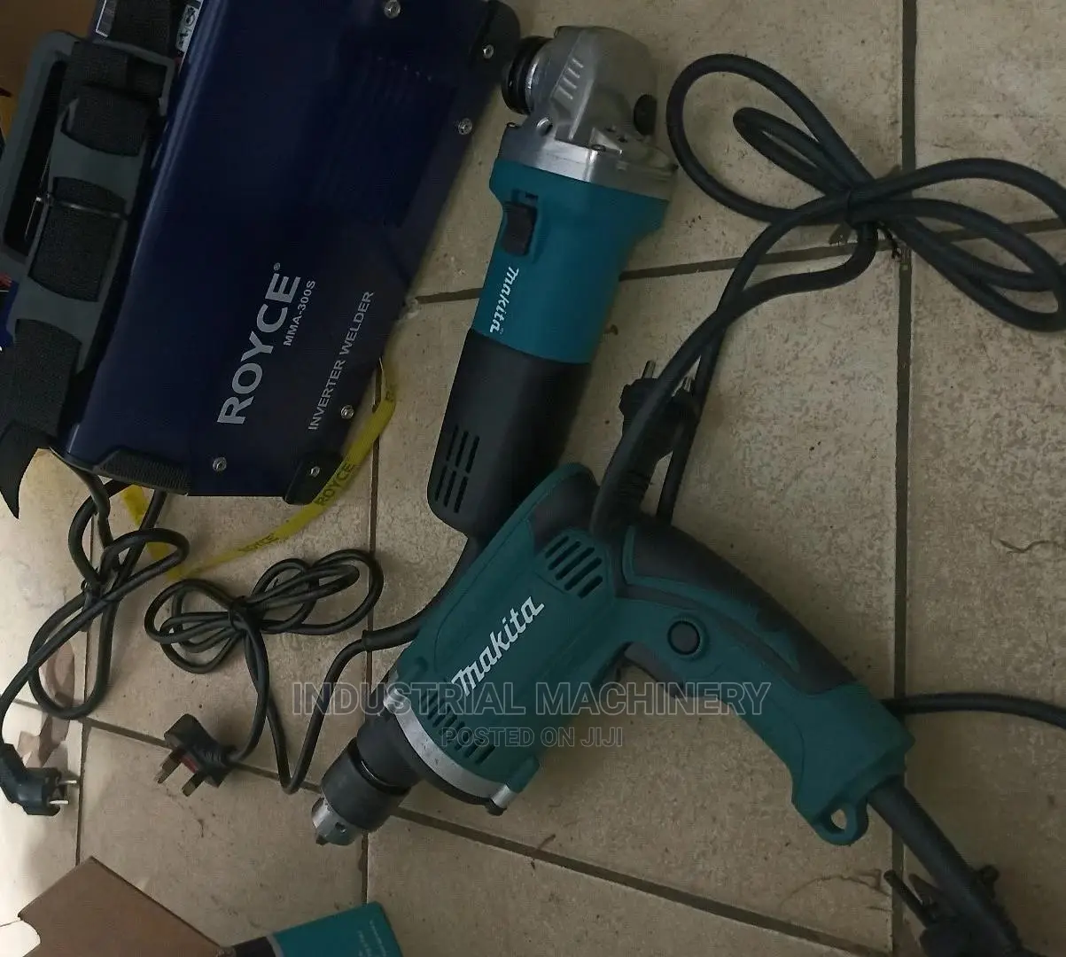 Welding Machine/Corded Drill/Angle Grinder-Combo