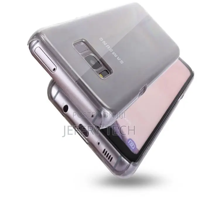Samsung Galaxy S8 PC Transparent Protective Back Cover Case