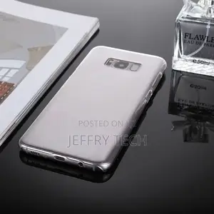 Samsung Galaxy S8 PC Transparent Protective Back Cover Case
