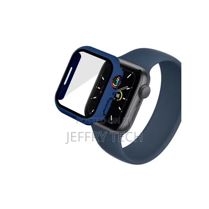 Watch Case for Apple Watch Series 7 41mm(Dark Blue)