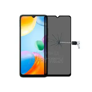 Anti-Peeping Tempered Glass Film for Xiaomi Redmi 10C