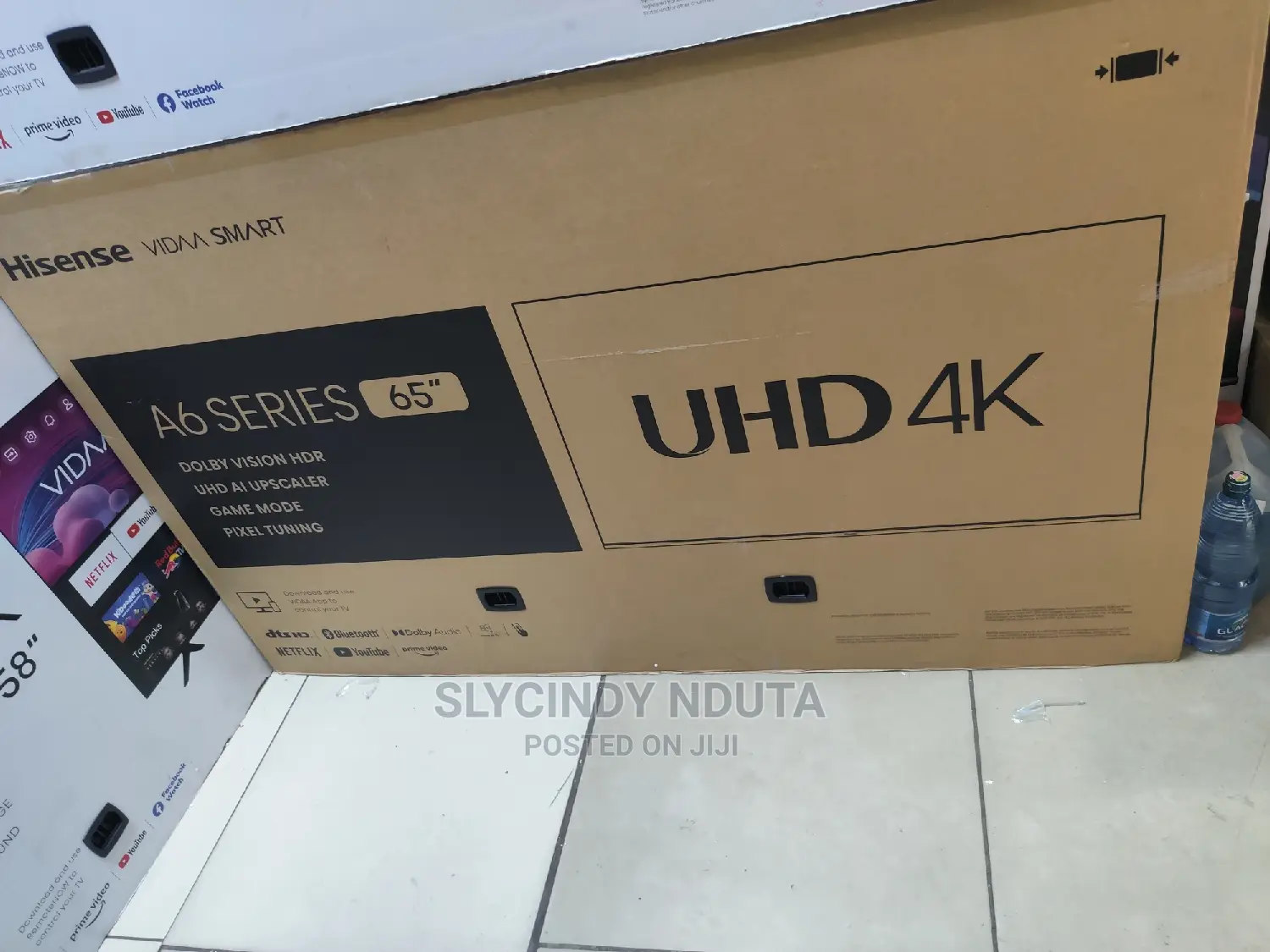 Hisense 65" Vidaa Smart A6 Series UHD