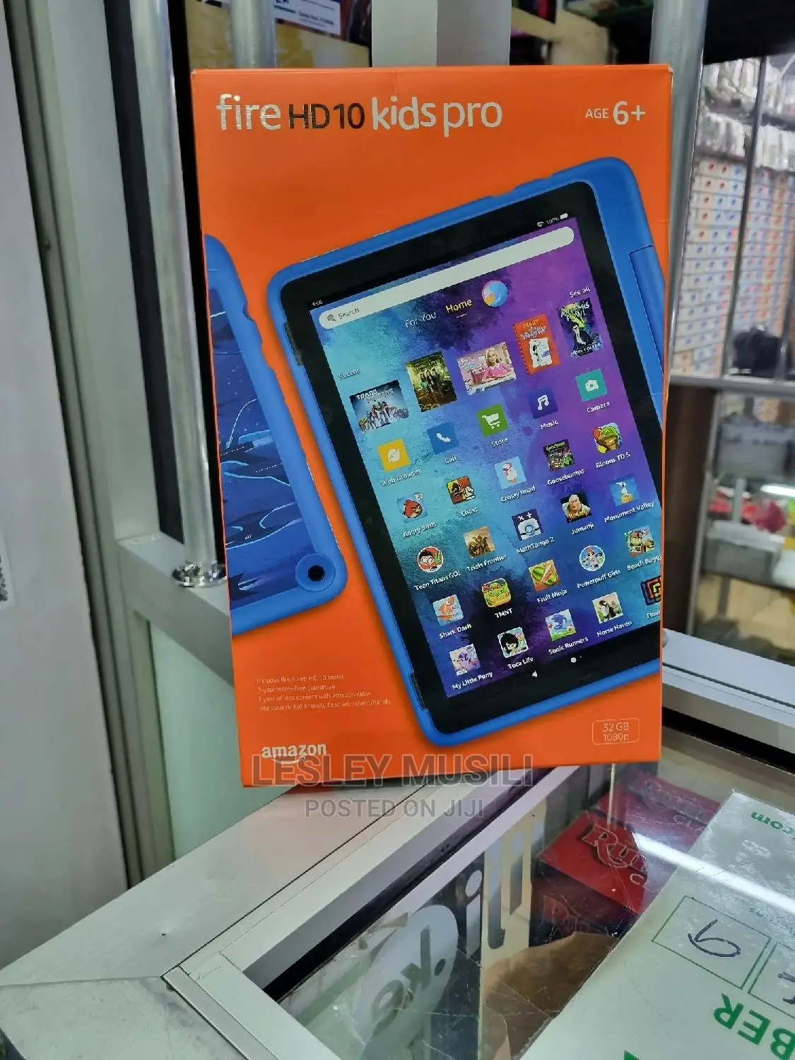 New Amazon Fire HD 10 Kids Pro 32 GB Blue