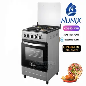 3+1 Standing Cooker With Electric Plate