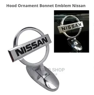 Nissan Hood Ornament Bonnet Stand Emblem