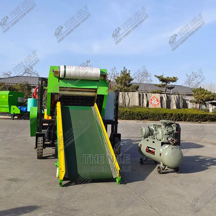Automatic Baling and Wrapping Machine Feed Storage