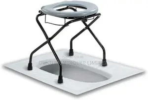 Premium Imported Commode Stool With Lock for Added Safety