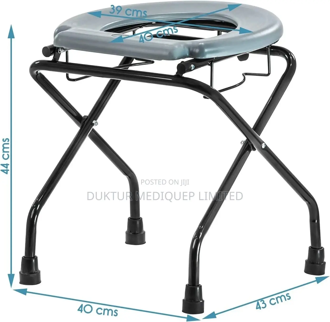 Premium Imported Commode Stool With Lock for Added Safety