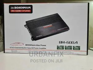 Boschmann 4 Channel Powerful Amplifier