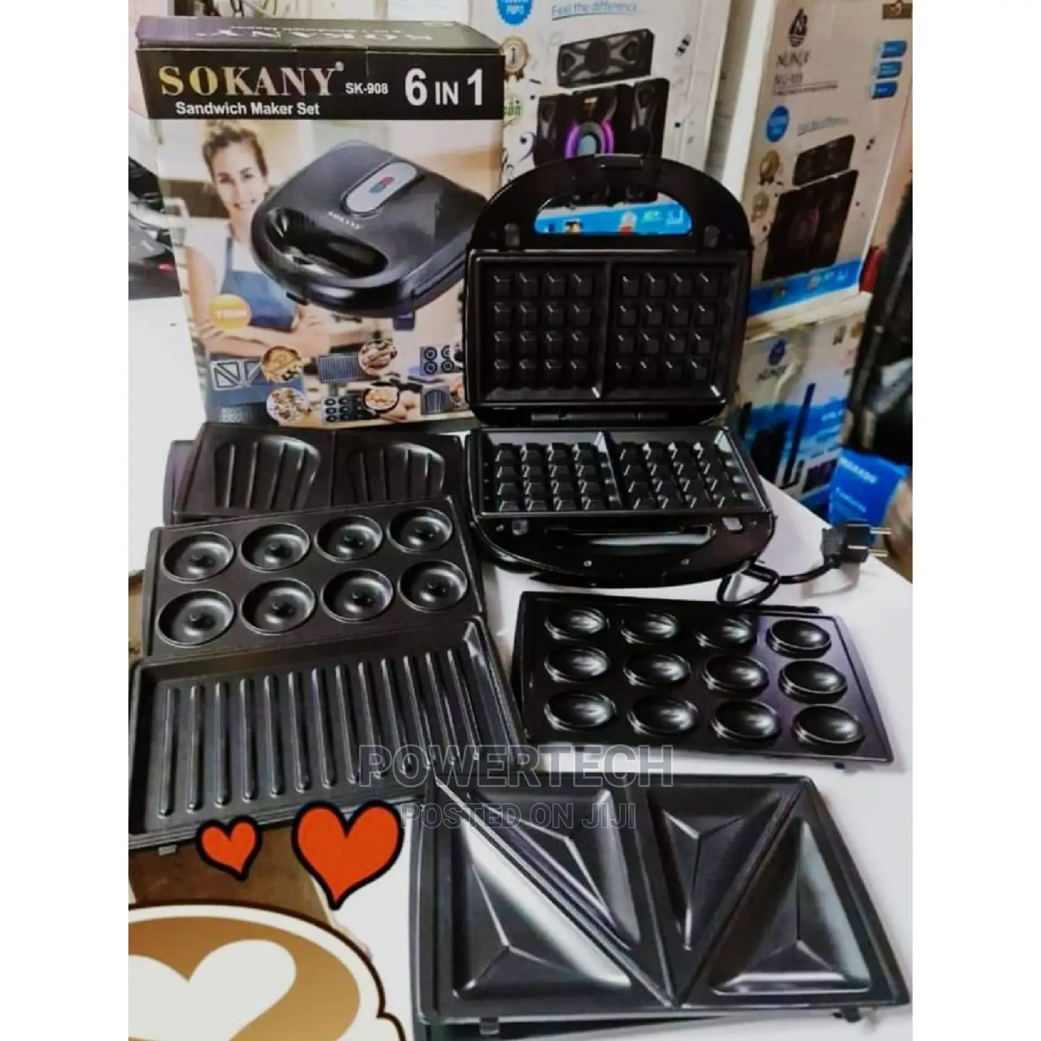 6 in 1 Sandwich Maker: