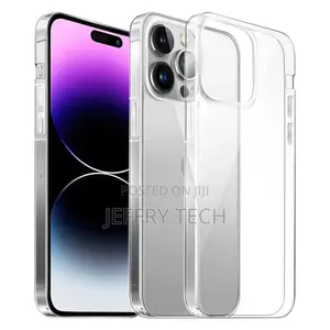 Apple iPhone 14 Plus Pro Max Clear Shockproof Soft Silicone