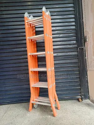 24ft Aluminum/Iron Alloy Multipurpose Ladders