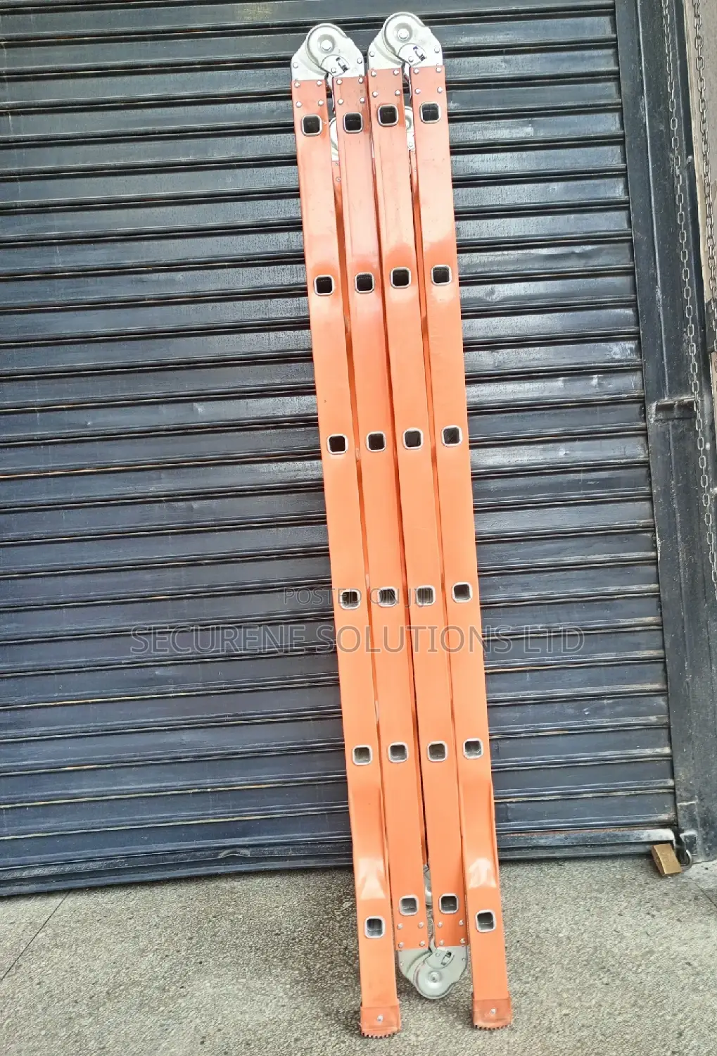 24ft Aluminum/Iron Alloy Multipurpose Ladders