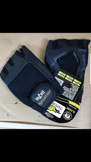 Leather Gym Gloves