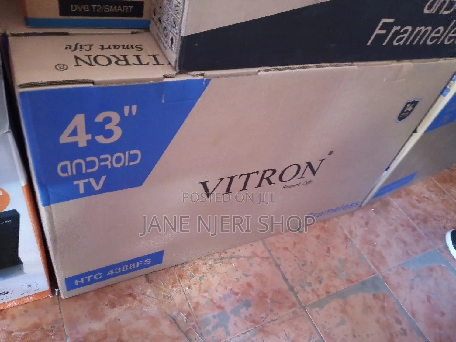 43 Inche Vitron Frameless  With Bluetooth