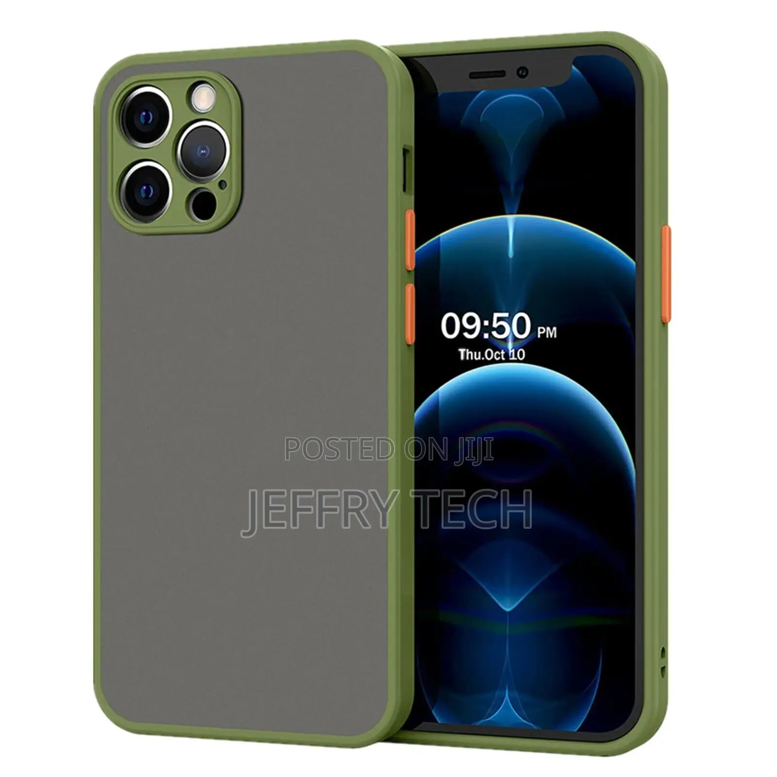 Shockproof Case for iPhone 12 Pro Max Luxury Silicone Bumper