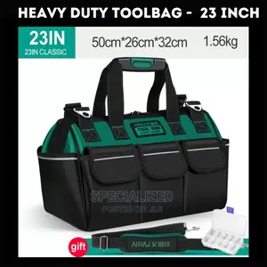 Heavy Duty Toolbag Open Mouth 23 Inch Tool Bag