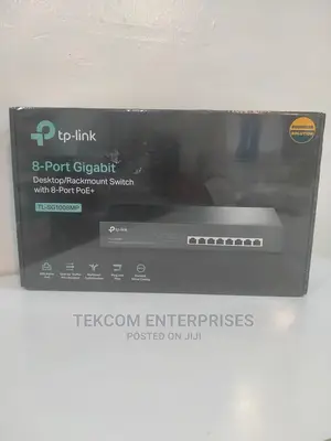 8 Port-Tp Link Gigabit Desktop Rackmount Switch Poe
