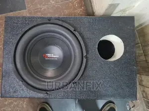 1000 Watts Mobile Authority Subwoofer With Cabinet