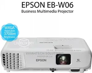 Epson Eb-W06 Projector 3lcd Technology 1280 X 800