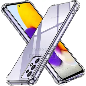 Samsung Galaxy A72 Transparent Bumper Back Cover