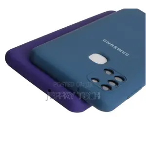 Samsung Galaxy A21S Liquid Soft Silky Silicon Official Logo