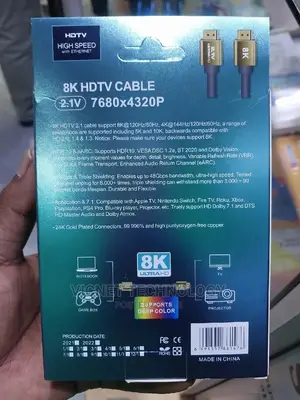 2.1V HDMI Cable 48gbps 